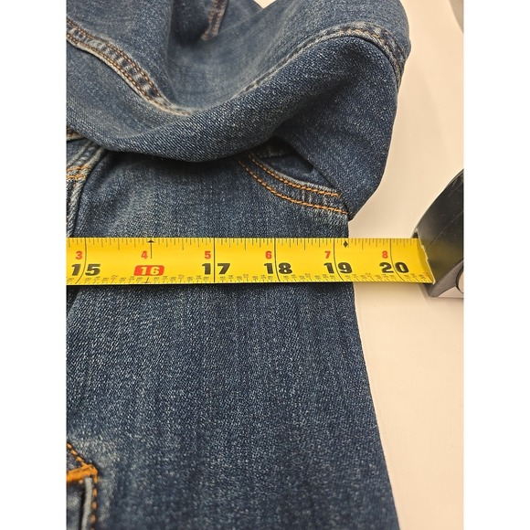 Talbots Tartan Lined Jean Jacket Judy Wash L Preppy Quiet Luxury Coastal - Picture 7 of 12